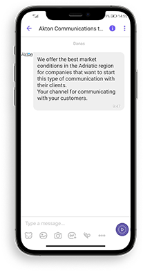 Viber Transaction SMS